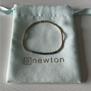enewton Gold Bliss Hematite Gemstone Stretch Bracelet